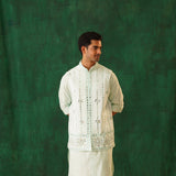 Timeless Mirror Work Nehru Jacket