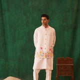 Designer Shimmer Nehru Jacket