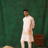 Designer Shimmer Nehru Jacket