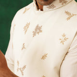 Luxurious Zardozi Fusion Nehru Jacket