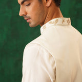 Luxurious Zardozi Fusion Nehru Jacket