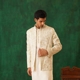 Rajasi -Ivory Open Jodhpuri set