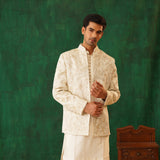 Rajasi -Ivory Open Jodhpuri set