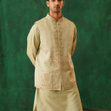 Traditional Green Nehru Jacket