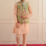 Carnival Embroidery Nehru Jacket