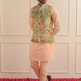 Carnival Embroidery Nehru Jacket