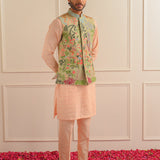 Carnival Embroidery Nehru Jacket