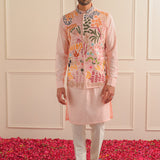 Embroidery-Infused Nehru Jacket