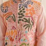 Embroidery-Infused Nehru Jacket