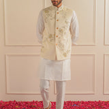 Ethereal Embroidered Nehru Jacket