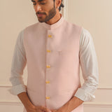 Pink Paridh Nehru Jacket