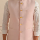 Pink Paridh Nehru Jacket