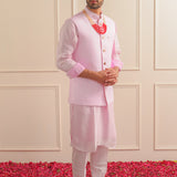 Royal Pink Nehru Jacket